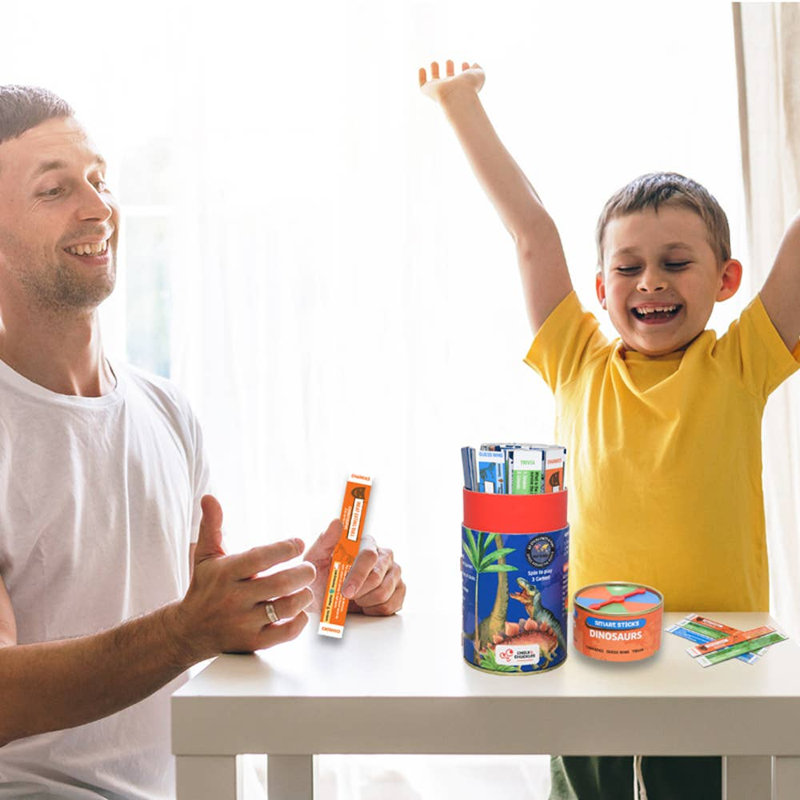 Smart Sticks - Dinosaures | Jeu amusant pour les enfants | Jeu éducatif pour la famille et les voyages