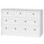 Commode blanche 47 tiroirs 47,6 po Farmhouse