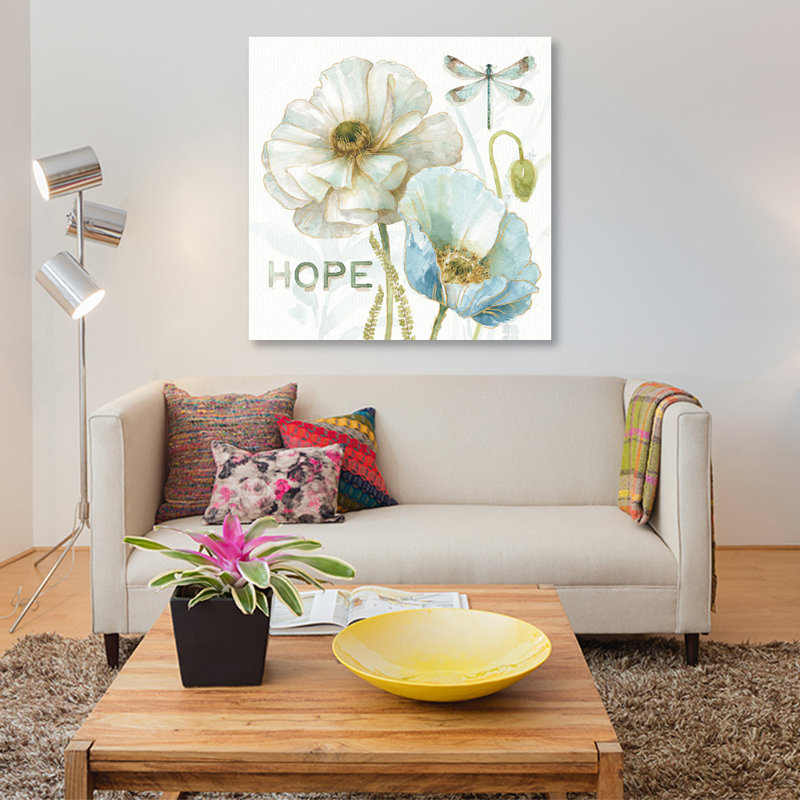 « my serres espère », impression sur toile, H 12 po x l 12 po x P 0,75 po, Toile tendue, Pas de tapis