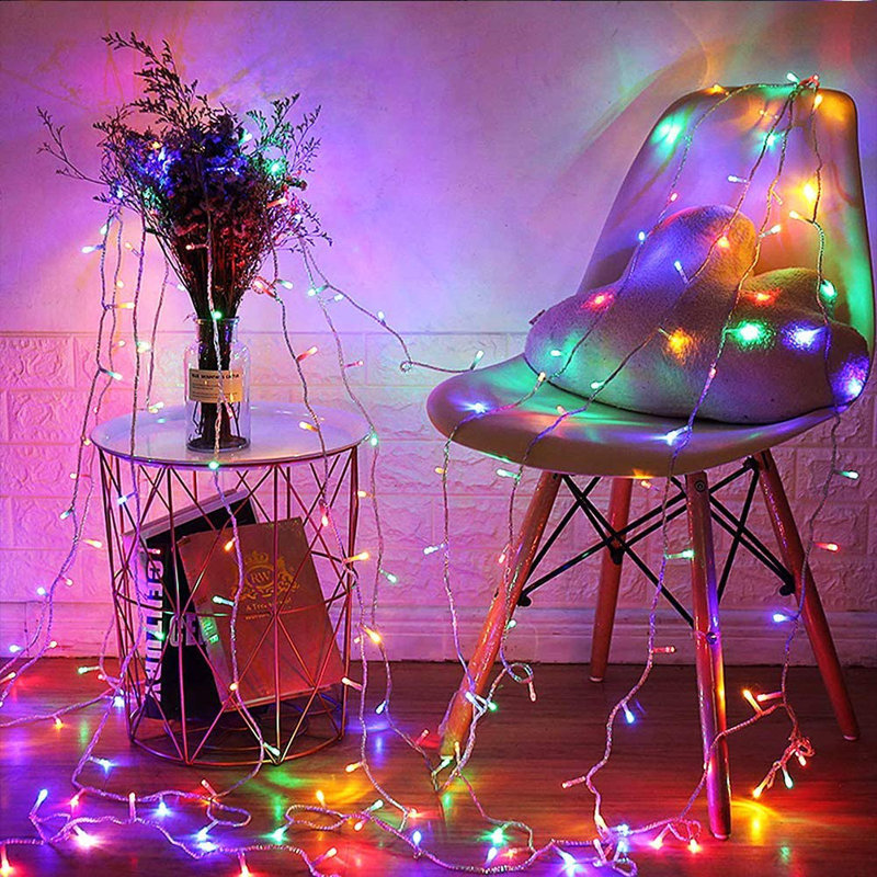 Outdoor 300 - Bulb 1181'' Plug-in LED Fairy String Light, Multicolor