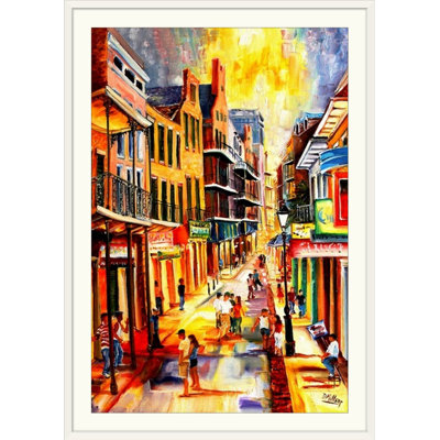 «Bourbon Street Mood» par Bebe, reproduction d'art