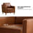 32" W Modern Soft Faux Leather Chair-1919748658