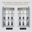 15X26 Inch Medicine Cabinet With Mirror Aluminum Bathroom Adjustable Shelf Wall Mounted Or Successed-1019782127-1019782123
