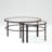 Gaia Glass Top Nesting Coffee Table-1036235385