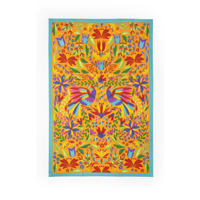 Mexican Flowers Dish Cloth Kitchen Towel