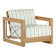 Malta Teak Outdoor Lounge Chair