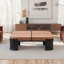 Table basse française rétro classique avec un design élégant et une fabrication robuste