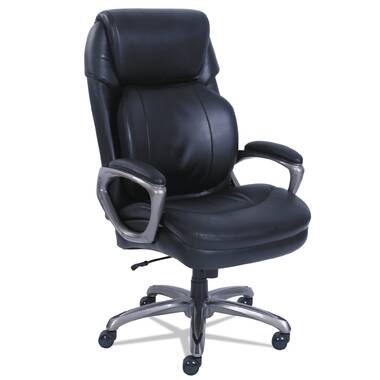 HON Pillow-Soft 2091SR Leather High-Back Executive Office Chair