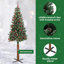 Slim Christmas Tree with 150 LEDs-2059206183-2059206201