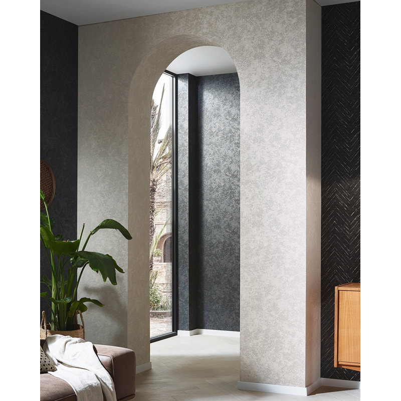 Purity 33cm x 70cm Matte Wallpaper Roll, White