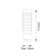 3.5W G9 Capsule LED Non-Dimmable Bulb - 400lm