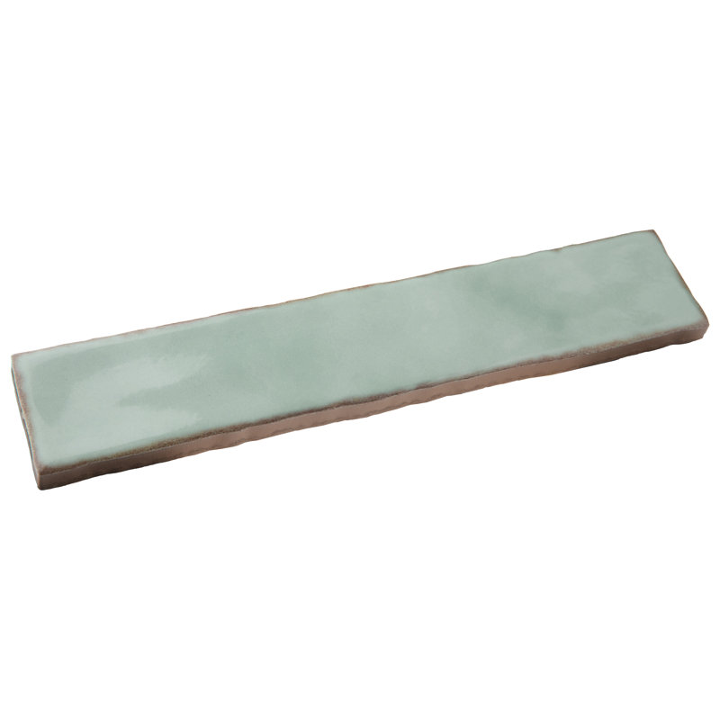 Hudson Studio Soho Brick 1-7/8 In. X 9-3/4 In. Ceramic Wall Tile, Green