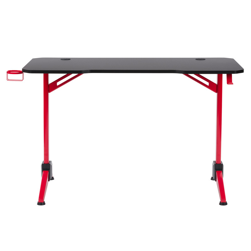 Arelia Curved Metal Base Writing Desk