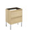 Ambra 23.4'' W Single Bathroom Vanity Base