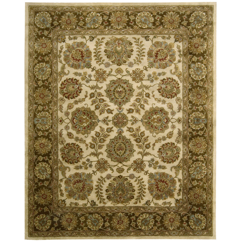 Delaware Wool Oriental Indoor Rug, Rectangle 5'6" x 8'6"