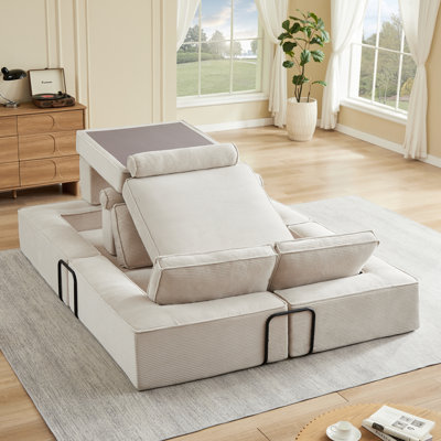 Large Modern Corduroy Sofa Can Be Freely Combined, Suitable For Living Room, Parentchild Castle, Building Block Sofa
