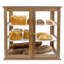 3 Tier Acacia Wood Food Bread Box