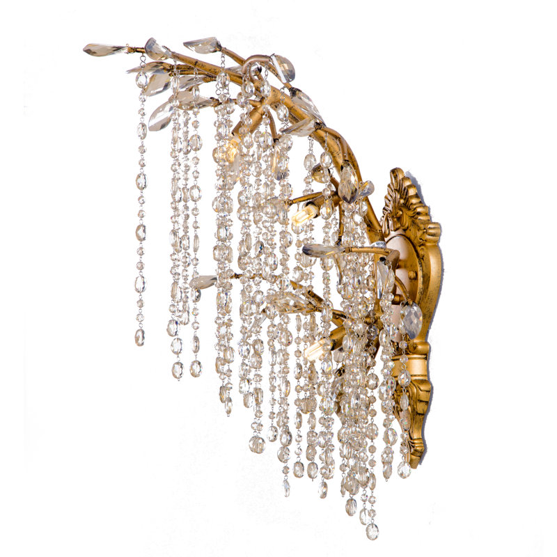 Corben 3 - Light Design Wall Light, Gold