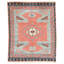 Hand Knotted Wool Area Rug in Red
