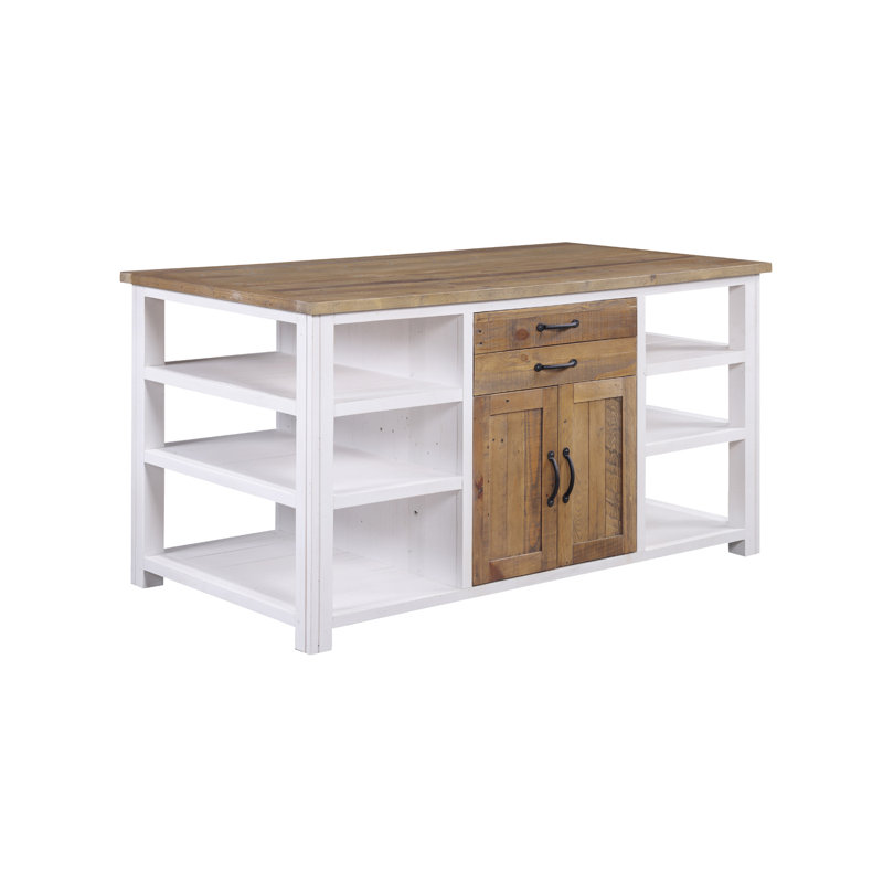 Devids Kitchen Island, White