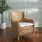 Purrl Hyacinth Accent Chair with Cushion-1516825350