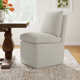 Alayaa Upholstered Side Chair with Casters