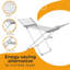 Aluminum Gullwing Drying Rack