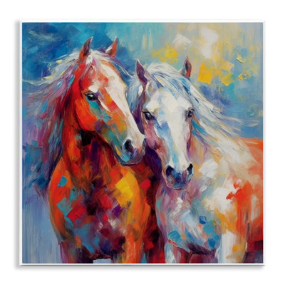 Art abstrait abstrait "Brossé" par Irena Orlov