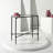 Isabellina Metal and Glass Accent Table-980016890