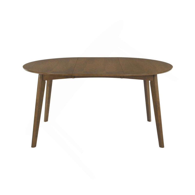 Thomson Dark Walnut Extension Leaf Dining Table, Walnut