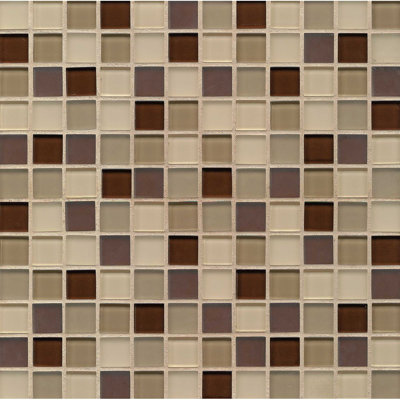 Harmony 1 in. x 1 in. Grid Matte Tile