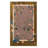 Floral Brown Woven Base Decorative Carpet-75005862