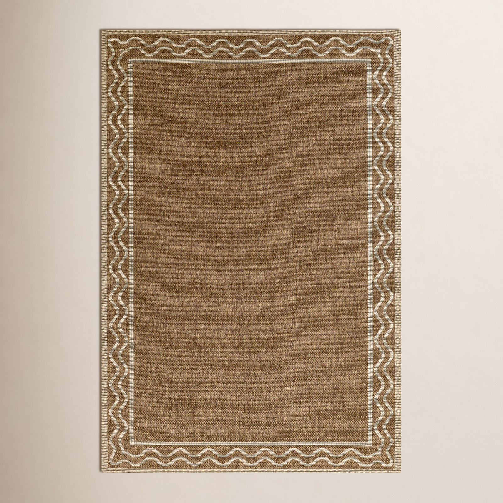 Saybrook Natural Hand-Woven Outdoor Rug, Rectangle 9' x 12'