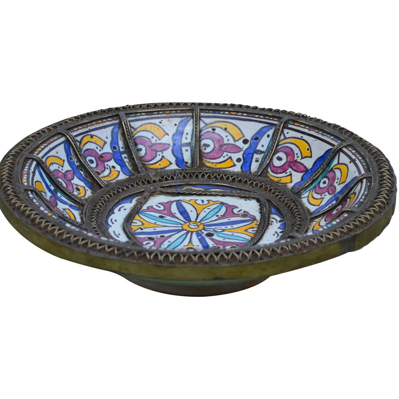 Moorish Handmade Decorative Plate