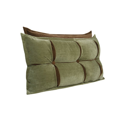 Sit-up Back Comfort Two-layer Headboard Reading Pillow Soft Back Support Backrest Cushion Compression