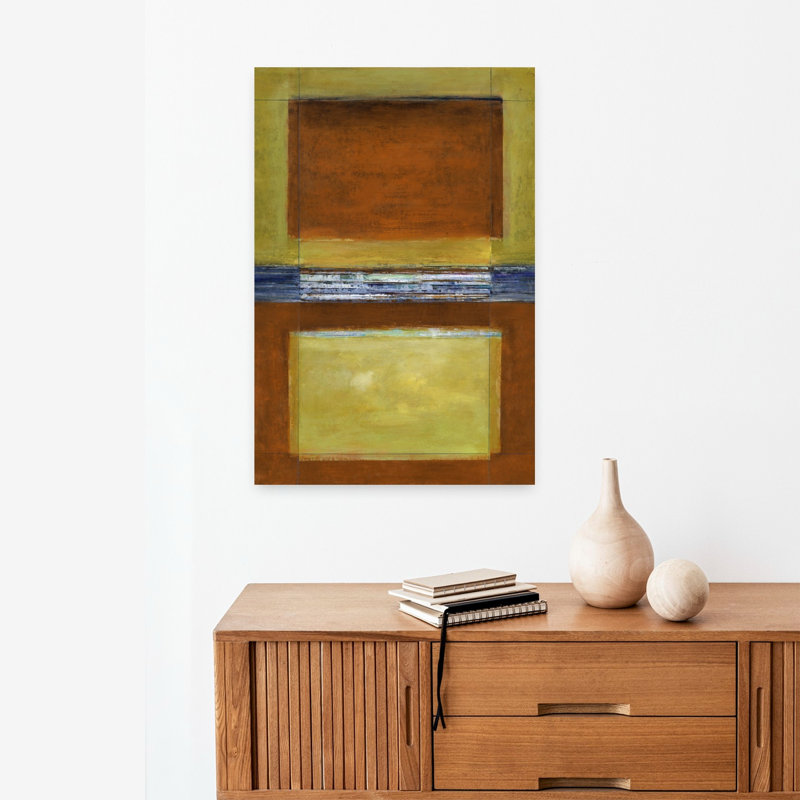 Abode II, art abstrait abstrait et audacieux, H 24 po x l 16 po