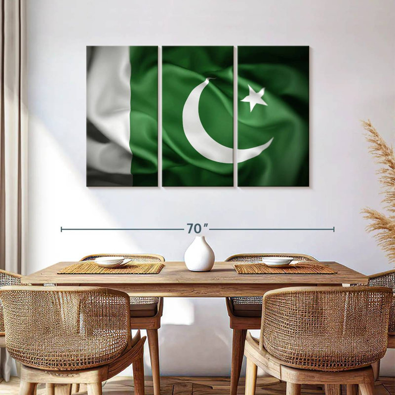Flag Of Pakistan, 36" H x 57" W