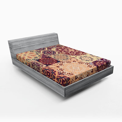 Microfiber Patchwork Fitted Sheet