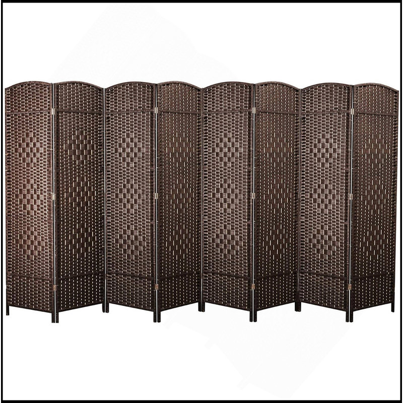 8 Panel Room Divider, Folding Screen