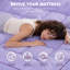 Surmatelas moelleux de 4 po pour dortoir et université, surmatelas respirant rafraîchissant avec sangles élastiques, certifié OEKO-TEX®-783352618