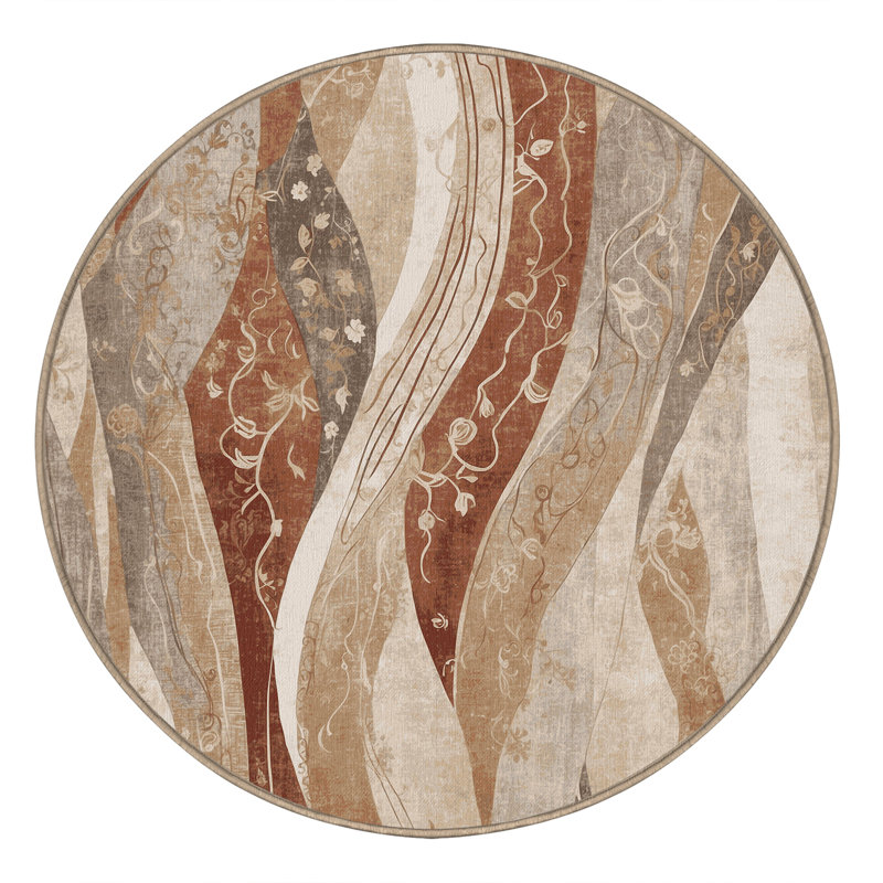 Tapis Blush, Rond 6 pi