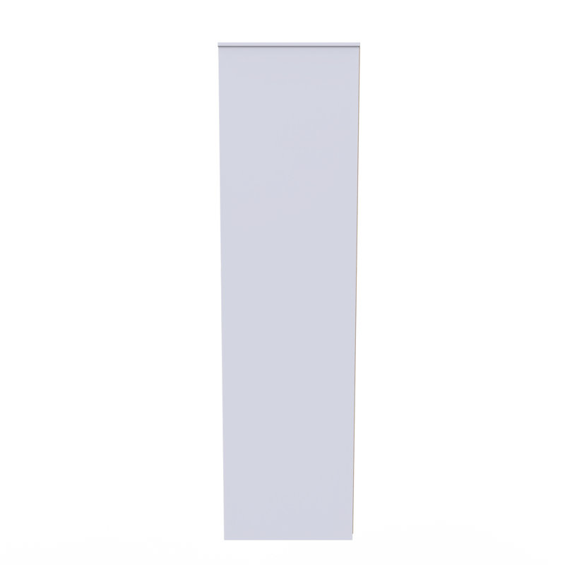 Carnlea Manufactured Wood Wardrobe, Indigo Matt/White