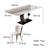 Devoss 8 - Person Pedestal Dining Set