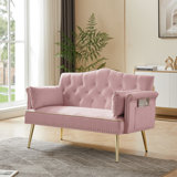 Tufted Loveseat, 2-Seater Sofa, Living Room Sofa