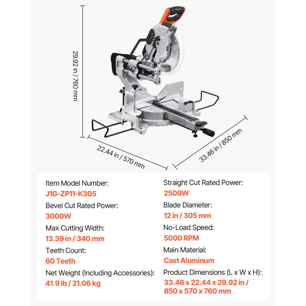 Dimensions du produit