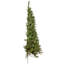 Arbre de Noël artificiel pin semi-mural pré-éclairé pré-éclairé - lumières claires-2137300491