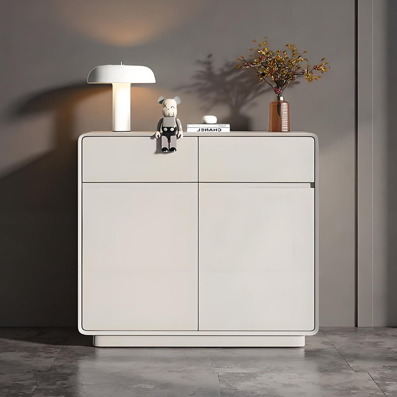 Armoire de rangement pour chaussures 16 paires, 39.37" H x 35.43" W x 13.78" D, Gris