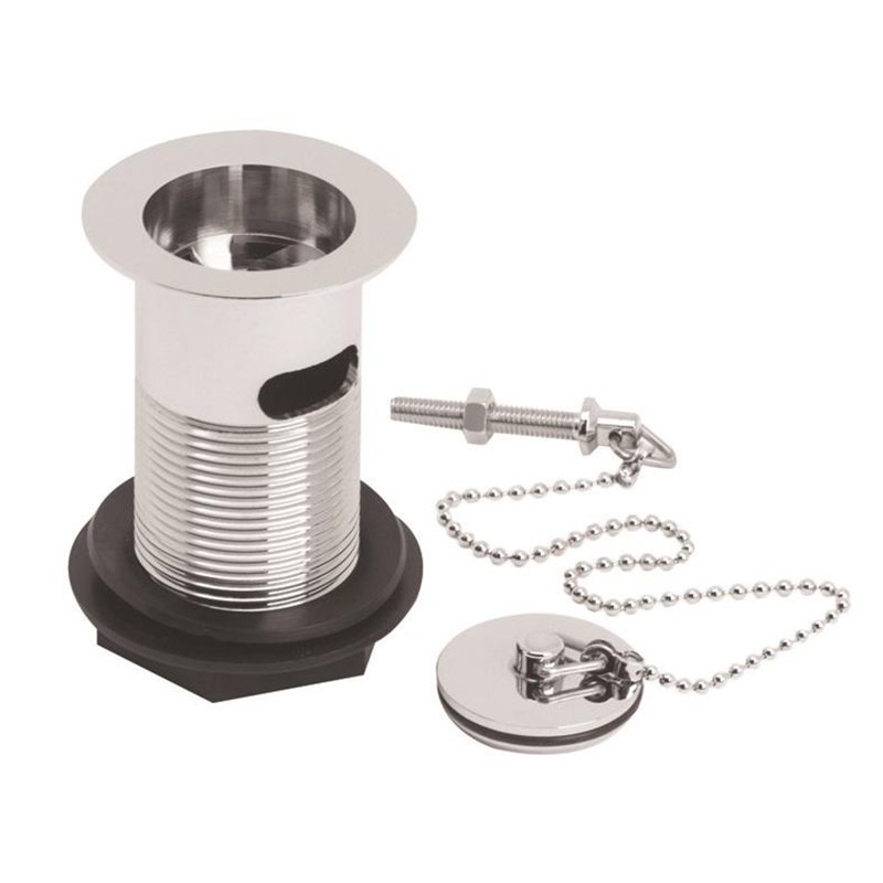 Wastes & Extras 6cm Chain and Stopper Basin Waste