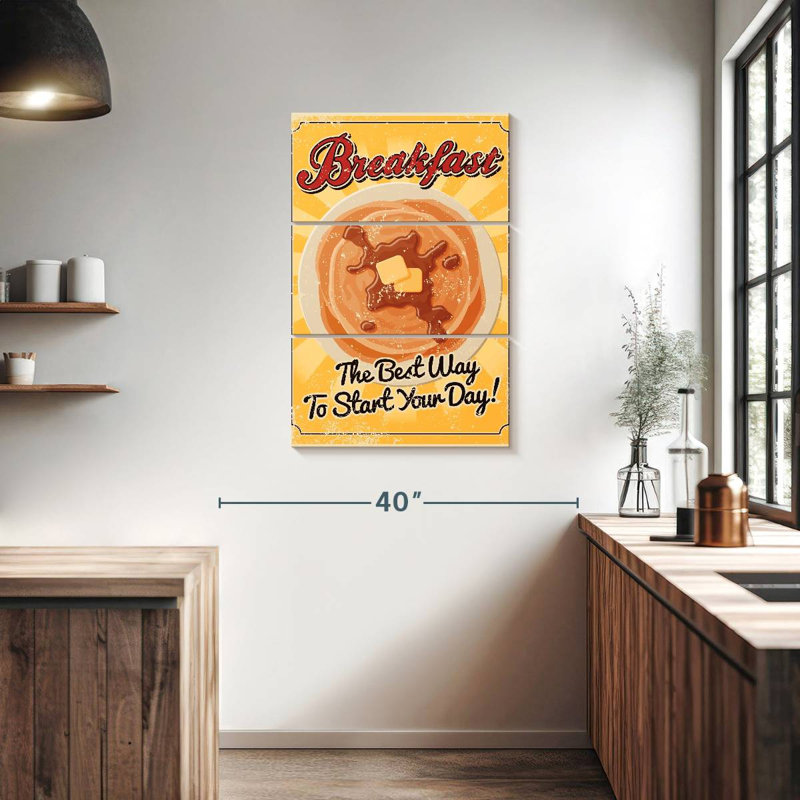 Pancakes, 38" H x 24" W