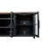 Brixham 96 inch TV Stand Console for TVs up to 100 inches, No Assembly Required, Two-Tone Finish